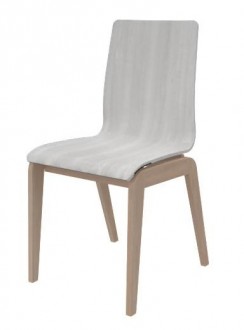 Chaise 4 pieds Adell - coque bois